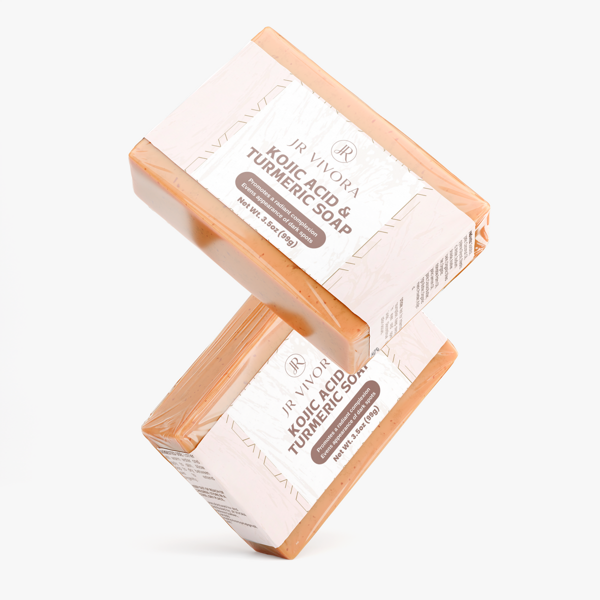 Savon à l'acide kojique et au curcuma