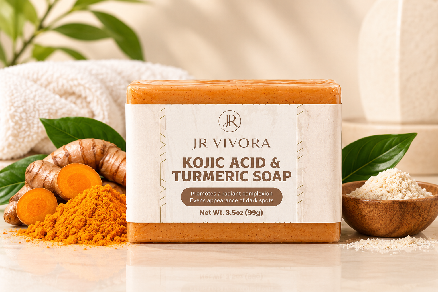 Kojic Acid & Turmeric Soap
